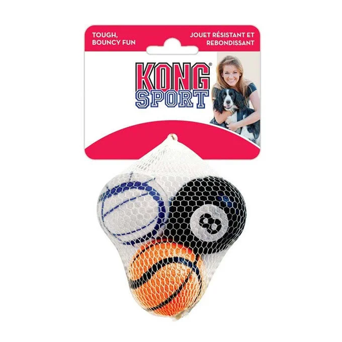 Herbal pet calming wrap-3 Pack Medium Assorted KONG Sports Balls