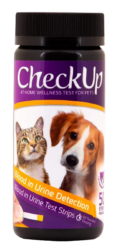 Smooth hamster cage base-CheckUp Blood in Urine Test Strips, Dog/Cat