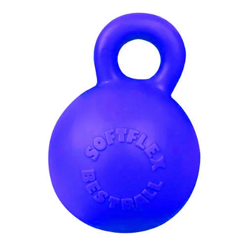 Retractable dog tie-out-7 Inch Blue Gripper Dog Toy