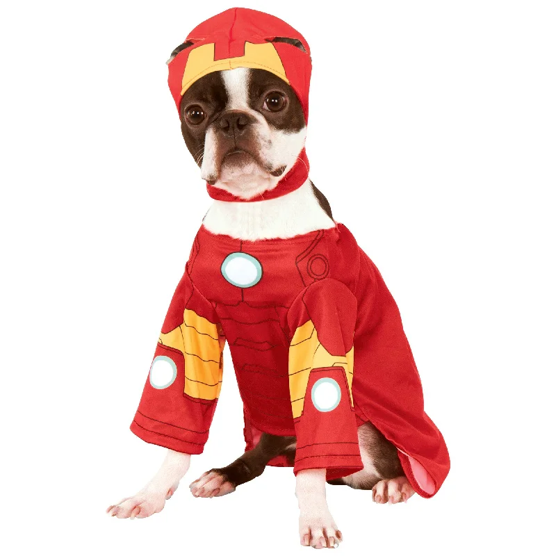 Quick-cool pet neck wrap-Iron Man Pet Costume