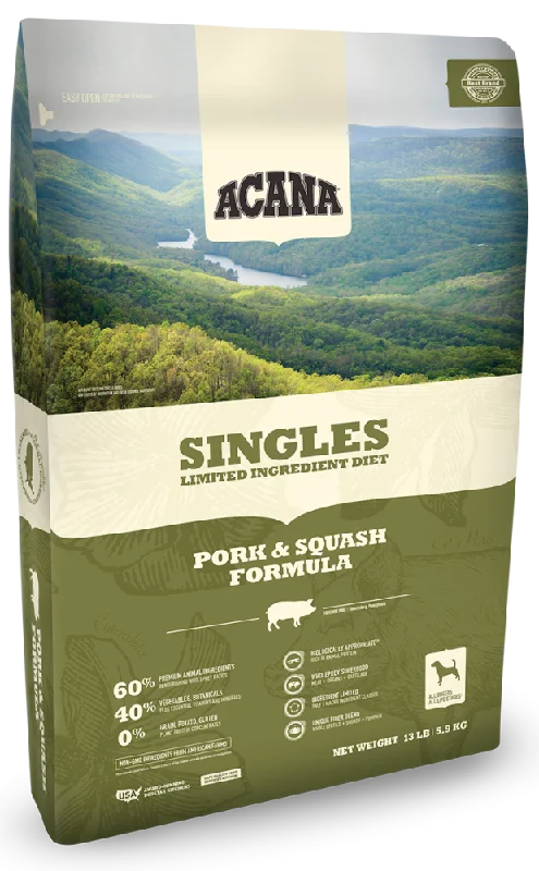 Secure pet flap lock-ACANA Singles Limited Ingredient Diet Pork and Squash Formula Grain Free Dry Dog Food