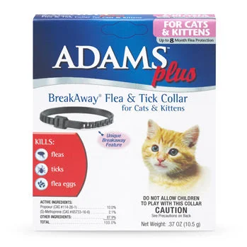 Travel-size dog grooming pack-Adams™ Flea & Tick Collar for Cats & Kittens