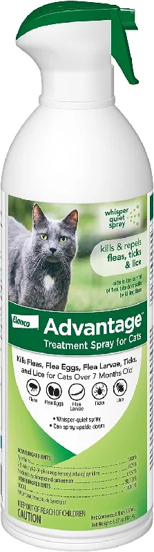 Lightweight bunny sling-Advantage Treatment Spray for Cats, 8 oz