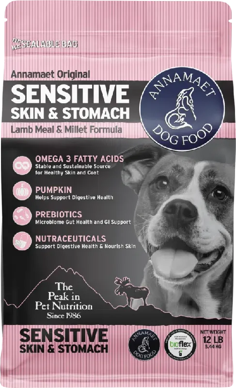 Eucalyptus pet spray-Annamaet Sensitive Skin & Stomach Formula Dry Dog Food