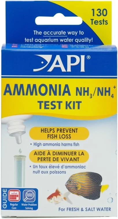 Pet-safe wood cleaner-API AMMONIA 130-TEST FRESH OR SALT WATER TEST KIT