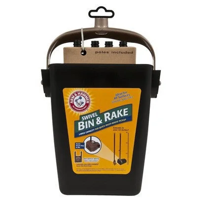 Charcoal pet odor filter-Arm & Hammer Pet Waste Swivel Bin & Rake