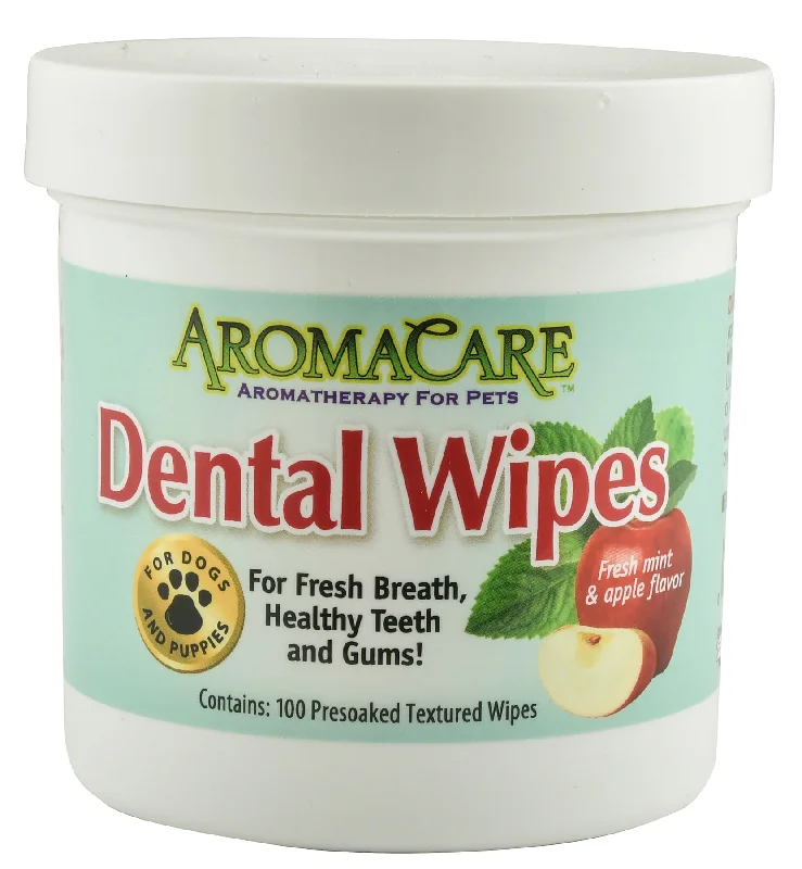 Clip-on pet car seat-AromaCare Dental Wipes, 100 ct