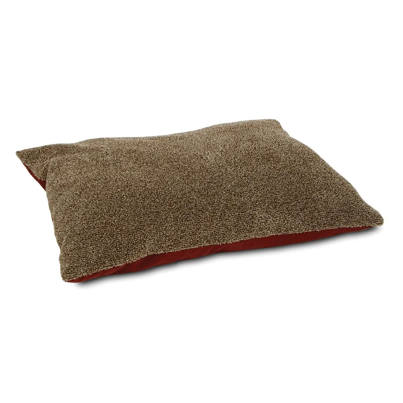 Battery-powered pet fan-Aspen Pet Flecked Fur Pillow Bed