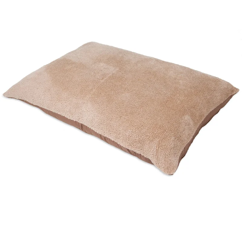 Organic dog poop bags-Aspen Pet Opulent Plush Pillow Dog Bed