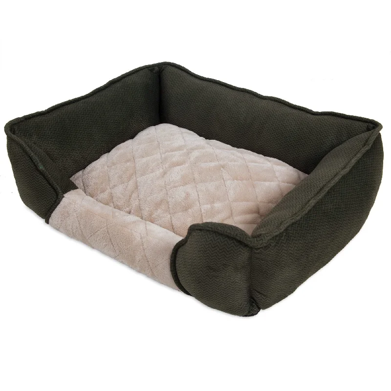 Herbal pet breath gel-Aspen Pet Quilted Rectangular Lounger