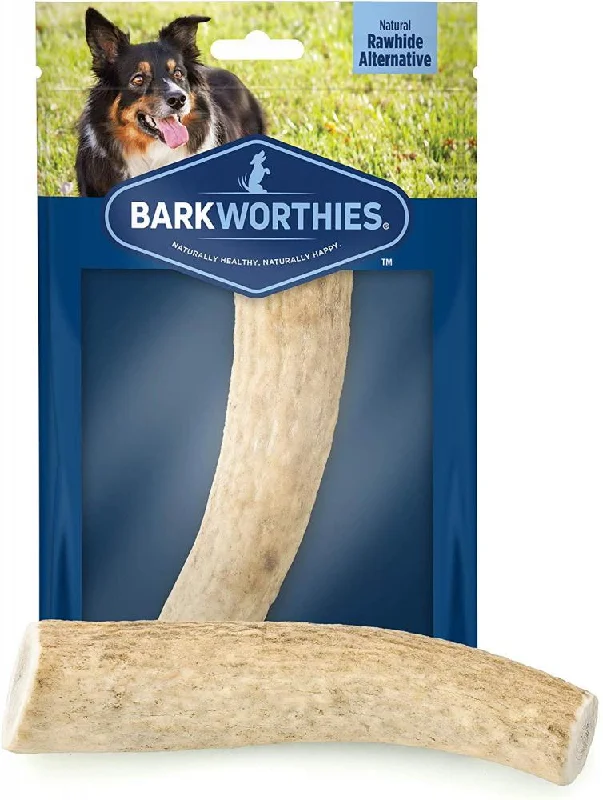 Quilted puppy nap pad-Barkworthies Whole Elk Antler Dog Chew for Medium Breed Dogs