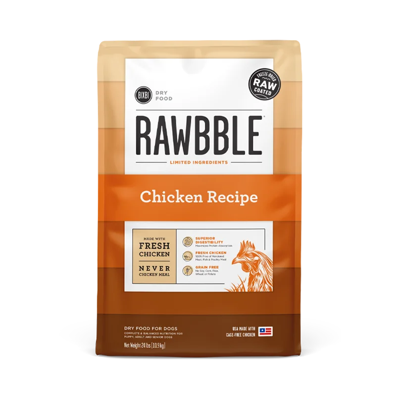 Breathable birdcage pad-BIXBI PET RAWBBLE® DRY DOG FOOD - CHICKEN RECIPE