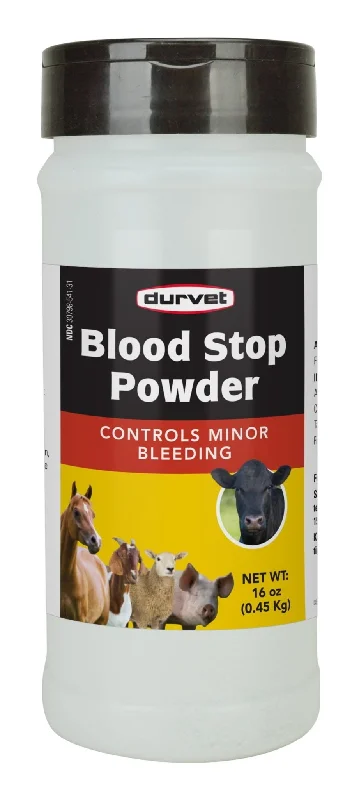 Fine pet flea brush-Blood Stop Powder, 16 oz