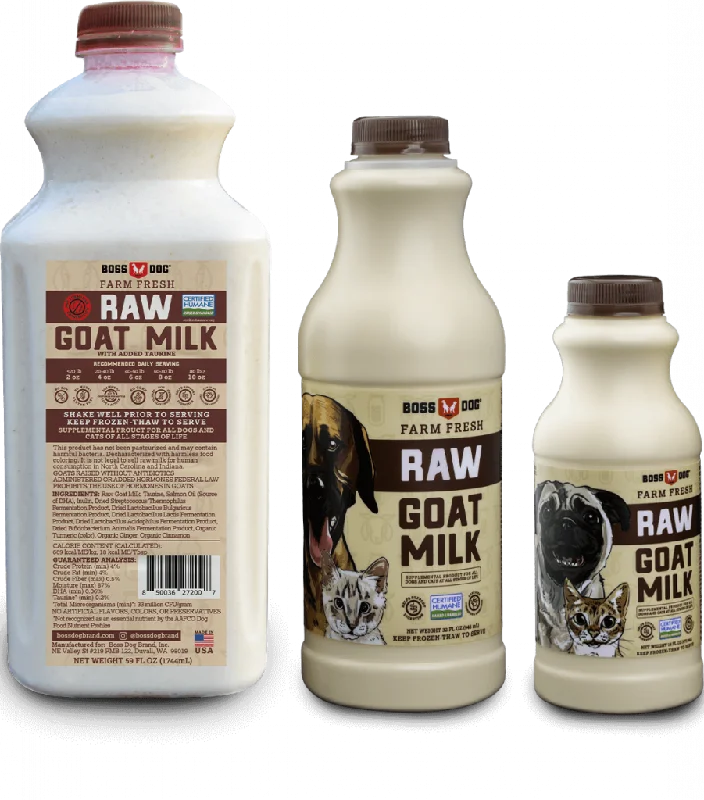 Herbal cat dental bites-Boss Dog Raw Goat Milk