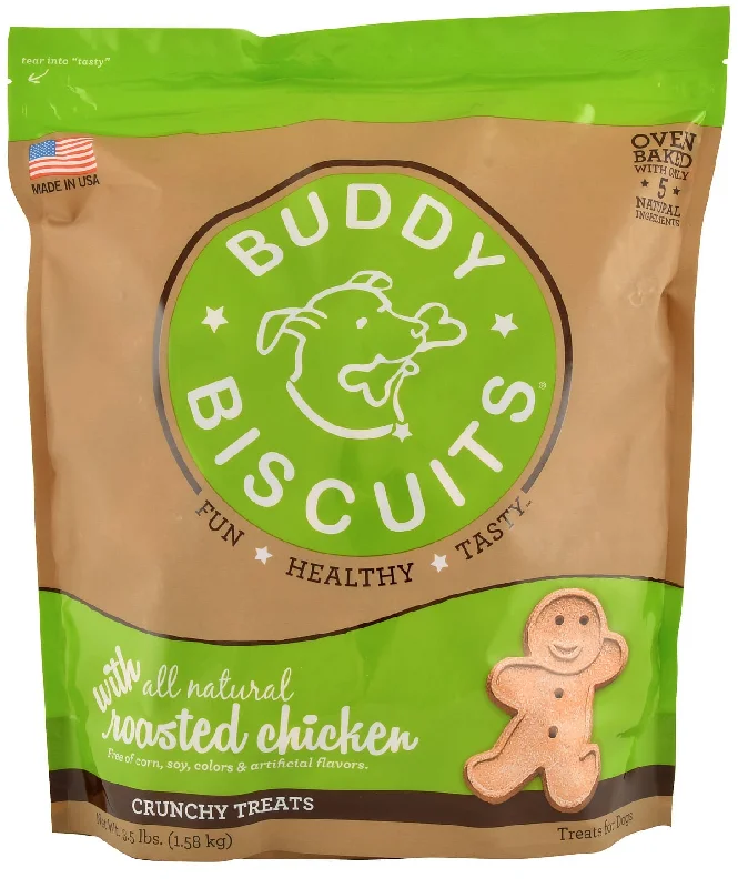 Smooth hamster cage liner-Buddy Biscuits Original Oven-Baked Treats, 3.5 lb