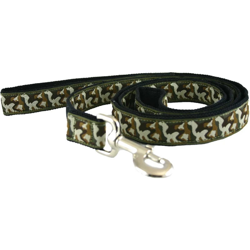 Electric pet claw filer-Hemp dog Leash 6' Camo