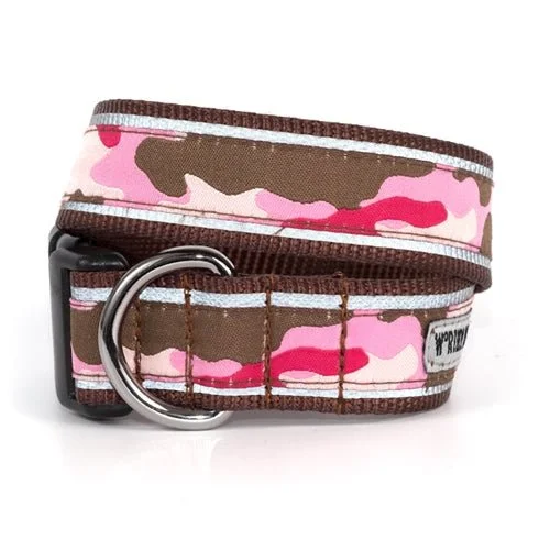 Wooden cat litter box-Camo Pink Collar and Lead Collection