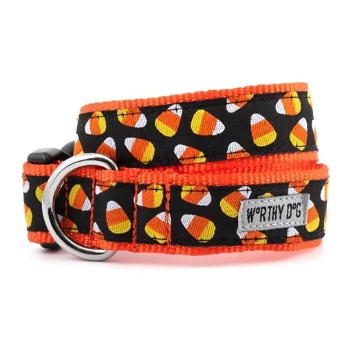 Reusable pet hair roller-Candy Corn Collar Collection