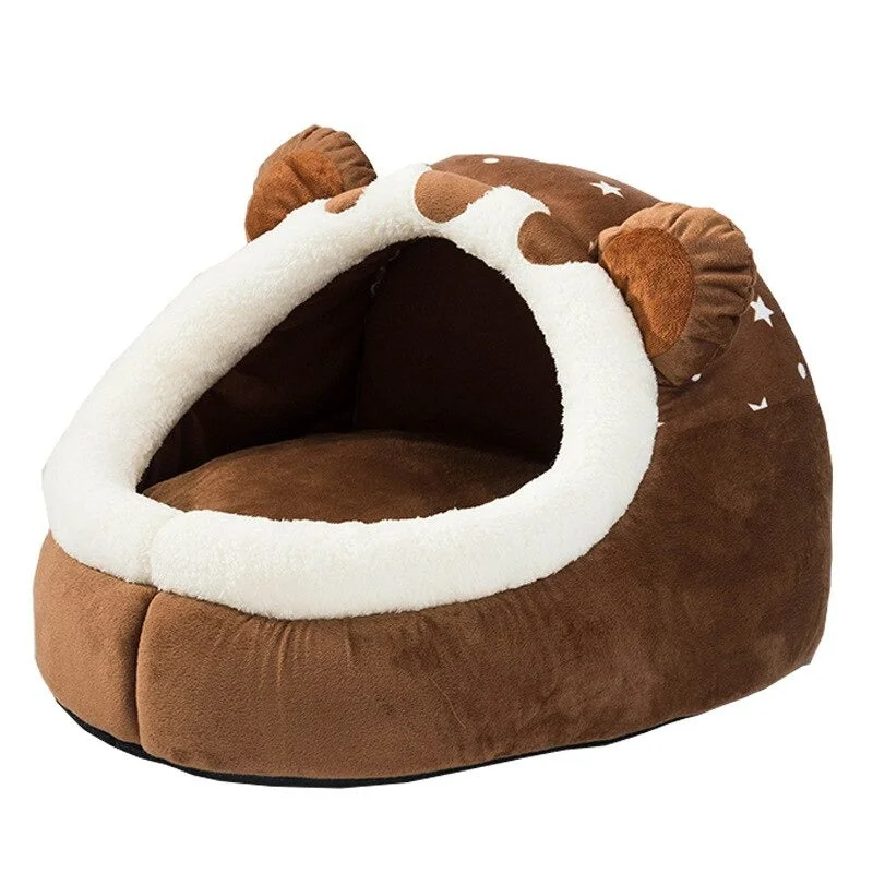 Adjustable pet flotation vest-Cat Beds Indoor Nest