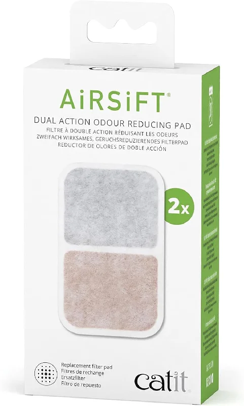 Polished pet name tag-CATIT AIRSIFT ODOR PUR PAD 2pk