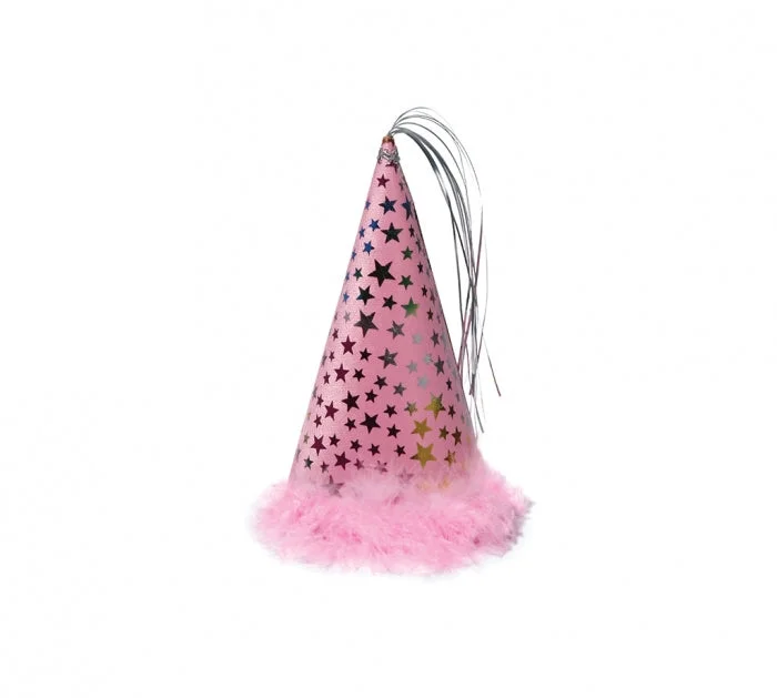 Smooth hamster running wheel-Charming Pet Party Hats, Pink