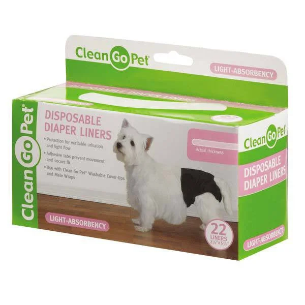 Knitted pet rest mat-Clean Go Pet Disposable Diaper Liner 22 Pack