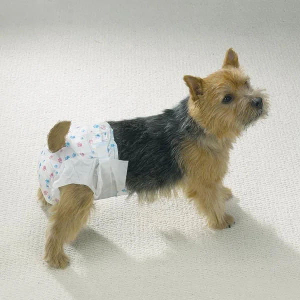 Reusable pet diaper liner-Clear Quest Disposable Doggy Diapers - Large