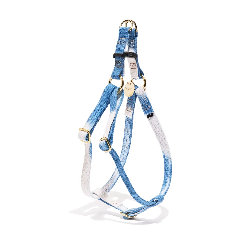 Eucalyptus pet spray-Cobalt Cotton Cat & Dog Harness