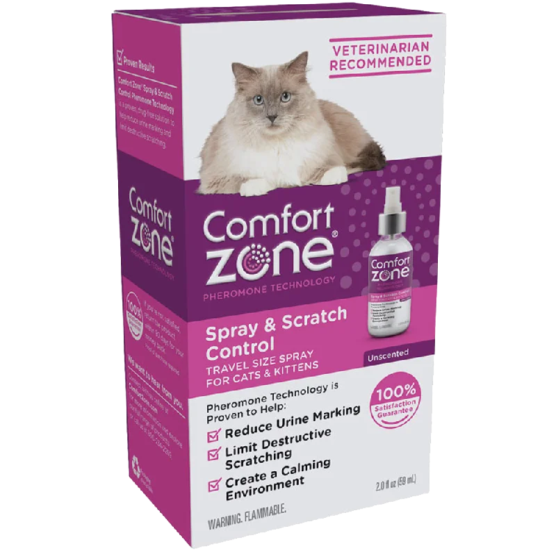 Antibacterial pet paw cup-Comfort Zone Spray & Scratch Control Spray For Cats and Kittens