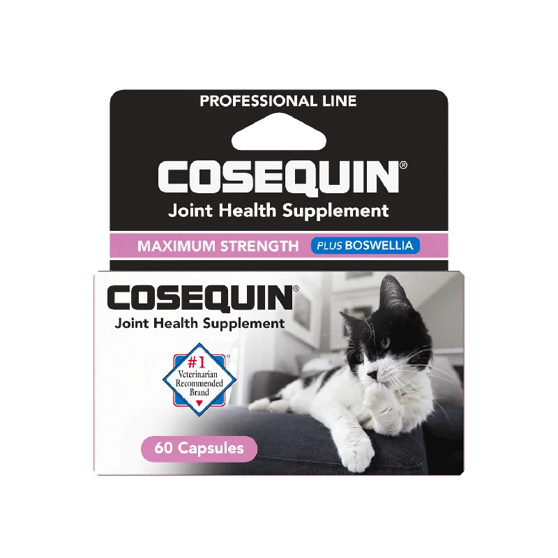 Soft-touch pet brush-Nutramax Cosequin Joint Health Supplement for Cats - With Glucosamine and Chondroitin