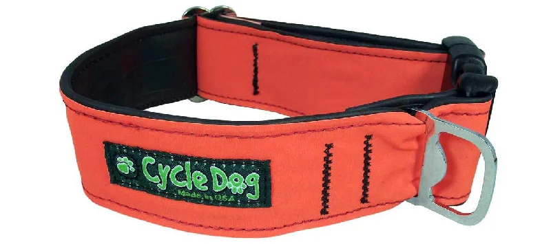 Textured pet nap mat-Cycle Dog - Orange MAX Reflective Dog Collar