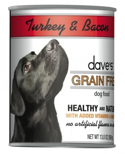 Fitted pet hammock liner-Dave's Grain Free Turkey and Bacon Canned Dog Food