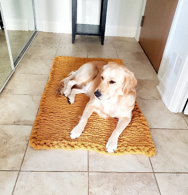 Patterned pet sun hat-Crate Blanket | Kennel Mat