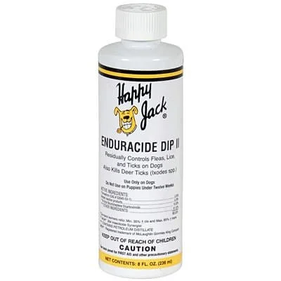 Travel-size birdcage perch-Happy Jack Enduracide Dip II, 8 oz