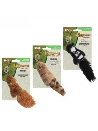 Crinkle catnip toy mouse-Ethical Products Skinneeez Forest Creatures For Cats