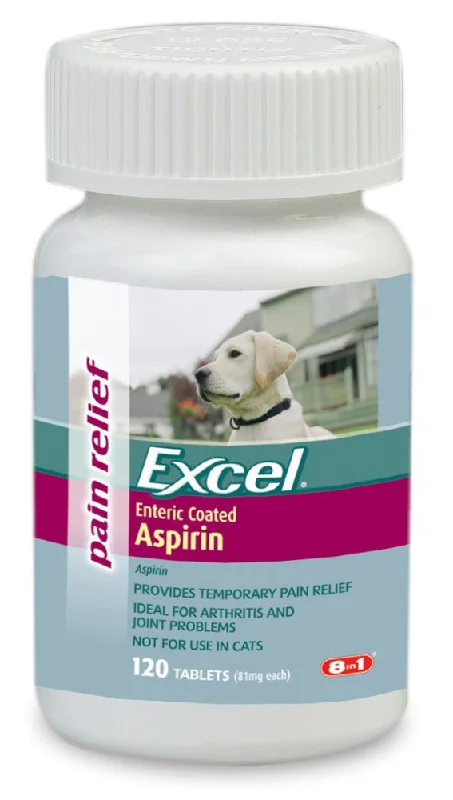 Coconut pet breath paste-Excel 81mg Dog Aspirin 120tab