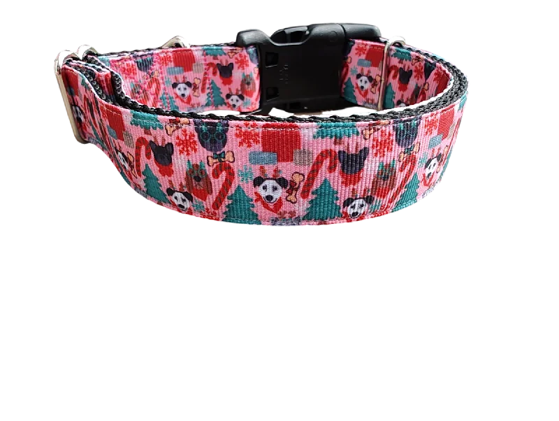 Herbal pet joint treats-Festive Pups Christmas Nylon Dog Collar