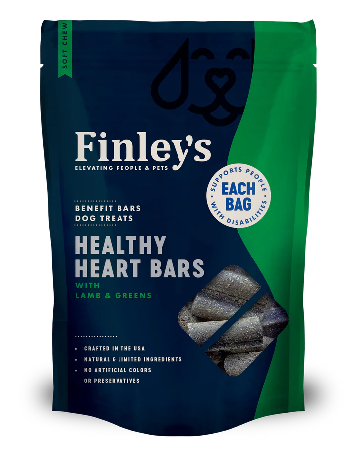 Soft-tone pet training whistle-Finley's Healthy Heart Soft Chew Benefit Bars