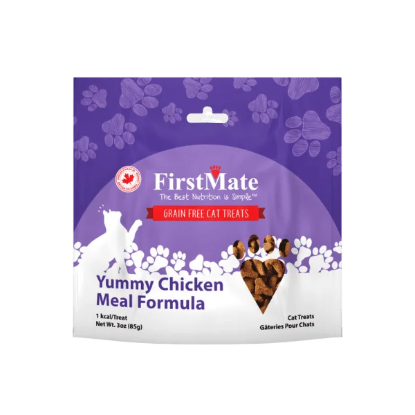 Plush pet nap blanket-FirstMate Yummy Chicken Meal Treats For Cats