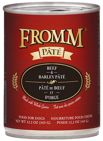 Wooden bird swing perch-Fromm Beef & Barley Paté Canned Food for Dogs