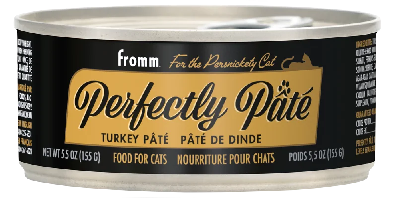 Soft-fit dog muzzle-Fromm Perfectly Pâté Turkey Pâté Cat Food