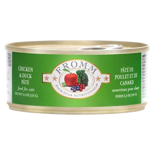 Mint pet calming band-Fromm Four-Star Nutritionals Chicken & Duck Paté Food for Cats