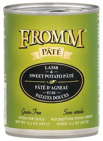 Sturdy pet yard fence-Fromm Grain Free Lamb & Sweet Potato Pate Canned Wet Food for Dogs