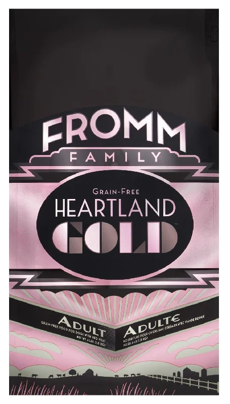 Soft-touch pet brush-Fromm Heartland Gold Adult Dog Food