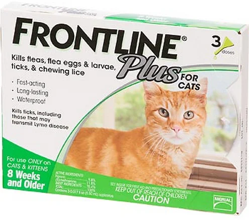 Peppermint pet spray-Frontline Plus for Cats