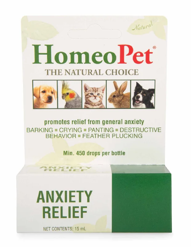 Herbal dog ear cleaner-HomeoPet Anxiety, 15 mL