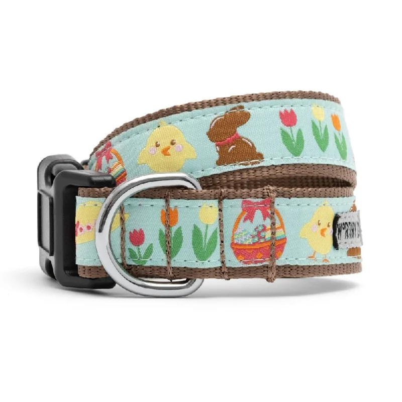 Travel-friendly pet water cup-Hoppy Easter Collar & Leash