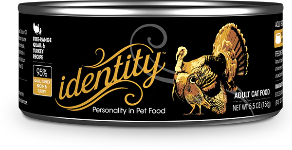 Magnetic pet door lock-Identity 95% Free-Range Quail, Turkey Broth & Turkey Pate Wet Cat Food