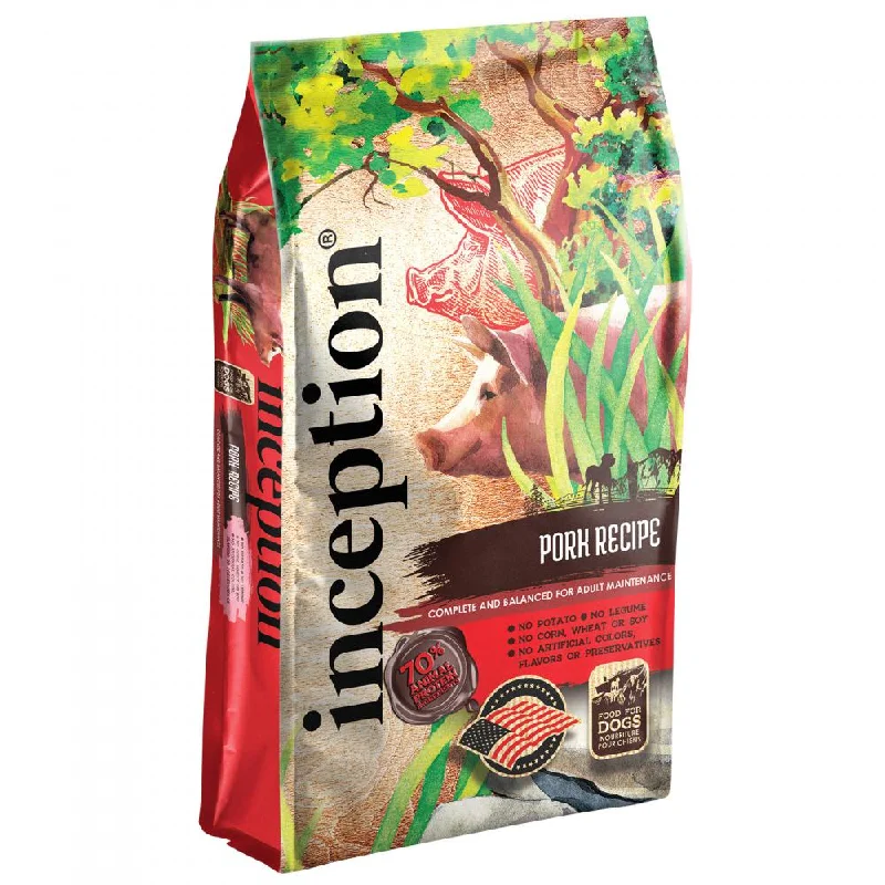 Canvas pet flight bag-Inception Pork Recipe Dry Dog Food