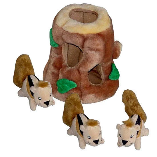 Plush pet nap blanket-Outward Hound Junior Hide A Squirrel Puzzle Dog Toy